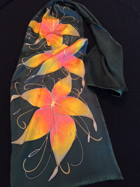 LaughingLilies on green